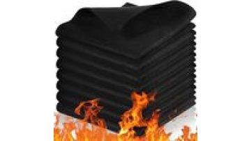 Carbon Felt Welding Blanket Fireproof 1800 F Heat Resistant Flame Retardant Protective Mat Insulation Pad for Welding Plumbing1