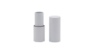 White Magnetic Lipstick Tube
