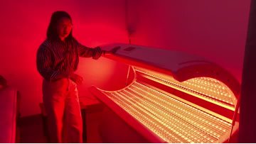 led therapy bed instruction