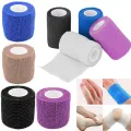 Multi-size Self Adhesive Elastic Bandage colorful Sport Tape Elastoplast Emergency Muscle Tape First Aid Tool For Knee Support
