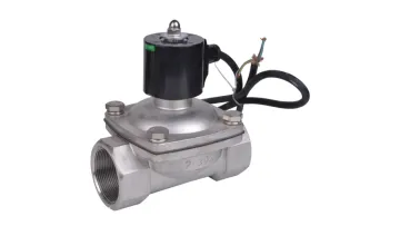 3/8′′ to 2′′ IP67 Waterproof 2 Way Normally Closed Water Fountain Stainless Steel Solenoid Valve 12V 24V 110V 220V1