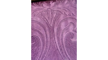 Eco-Friendly PVC Embossed Leather Roll, Stain-Resistant Coating with Printed Knitted Fabric Backing for Furniture, Car & Bedding