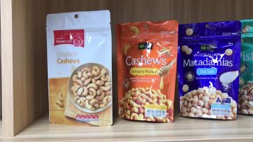 Snack food packaging bag