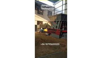 scrap metal shear contaniner shear