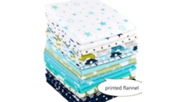 Wholesale 100% Cotton Fleece Fabric Plaid Flannel Shirting Fabric Baby Cotton Fabric for Kids Sleepwear1