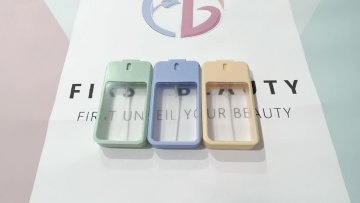 Plastic Perfume Atomizer Credit Card 30ml Wholesale Various Colors Refillable Tester Bottle1