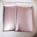 25pcs 15x13cm/15x20+4cm Rose Gold Bubble Bag Extra-Thick Poly Padded Envelope Multifunctional Mailer for Gift Package