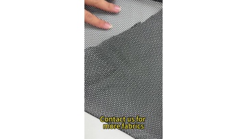 100% Polyester Hexagonal Ribbed Mesh Fabric Feels Hard Fabric for Handbags, Luggage1