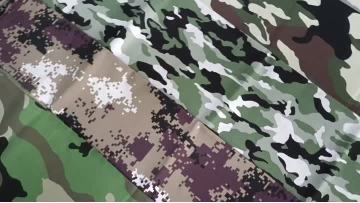 Custom Printed Camo Fabric
