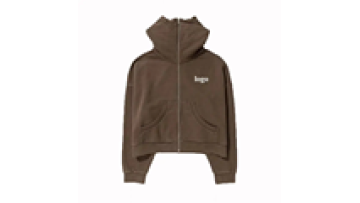 Custom French Terry Zip Up Oversized Hoodie Big Hood Hoodies  Jacket with Zipper for Men1