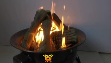 Bonfie gas logs vedio