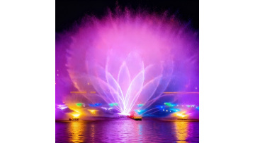 Outdoor Swinging Fountain LED Garden Decor