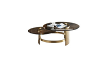 New Design Modern Metal Frame Gold Tea Table Set Living Room Hotel Furniture Stainless Steel Coffee Table1