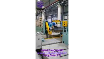 Flying shear CTL