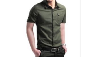 Custom Botton White Soft Men Dress Ringspun Cotton Plain T Shirts Casual Shirt for Man1