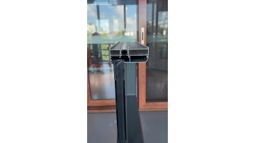 110P series heat insulation window screen in one