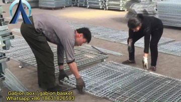 Factory cheap price gabion basket galvanized gabion box wall high quality welded wire mesh supplier1
