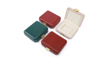Leather jewelry packaging ring boxes jewellery display necklace custom velvet package wholesale jewelry boxes1