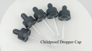 CRC dropper cap Child Resistance Cap with Pipette