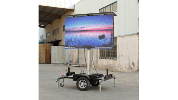 Trailer led billboard
