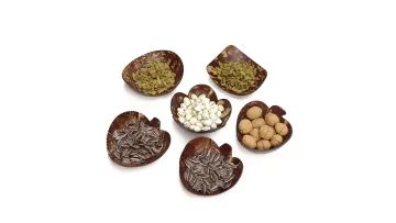 Natural Coconut Shell Bowl for Candy Snacks and Home Decoration1