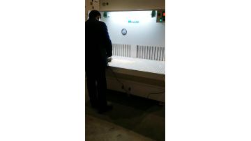 grinding dust dedusting workbench