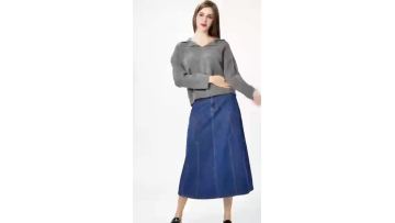 Button-down Long-sleeved Woolen Knit Top