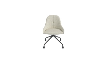 Office Furniture Nordic Style Office Chair with Wheels Gas Lift for Office Chair Adjustable Height Chair