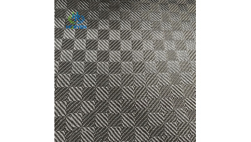 Custom jacquard carbon fiber fabric