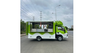 Beverage ice cream truck