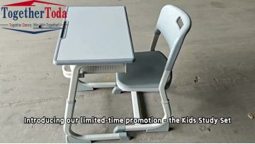 Single desk and chair
