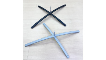 X-shaped flag base