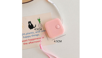 Square cartoon minimalist automatic telescopic rul