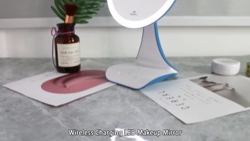 mirror with wireless charging