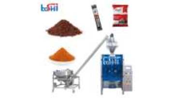 Automatic Stick Milk Tea Powder Packing Machinery Curry Pepper Spice Powder  1Kg Flour Packing Machine1