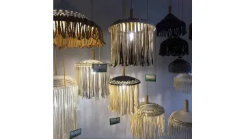 Eco-Friendly Woven Jute Pendant Light for Stylish Hallway Decorations1