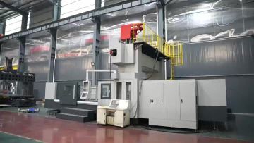 Longmen machining center video