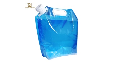 Blue Folding Water Bag