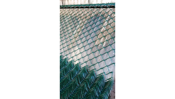 PVC Coated Vinyl Chain Link Fence Vinyl Black Green Brown gauge 9x2
