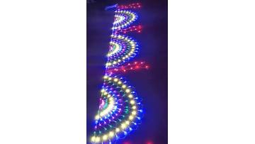 LED Peacock Net Lantern