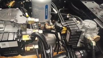 Truck engine usage