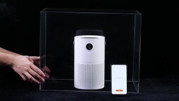 Air Purifier for Home Allergies Pets Hair in Bedroom,  HEPA Fresheners Filter Cleaner 24db Filtration System  Odor Eliminators1