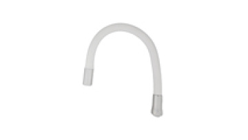 New Design 360 Degree Rotating White Water Hose Flexible Silicone Spout Tube Lead Free Mixer Kitchen Faucet Pipe Universal Hose1