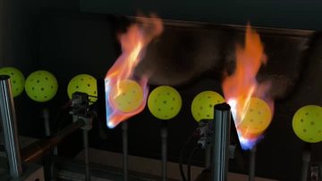 Real Shot | Pickleball Flame Deburring Production Process
