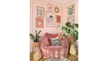 Wholesale  simple modern minimalist  comfort velvet  leisure  fabric lounge  reclining living room bean bag  chair1