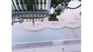 flower embroidery patch