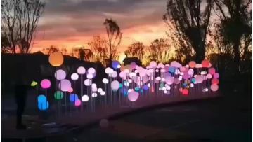 Solar Outdoor Ball Lights