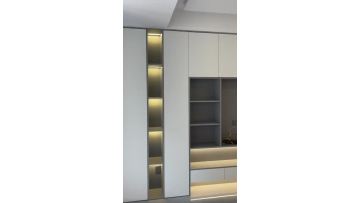 Solid Wood TV Stand Cabinet Modern Living Room Fur
