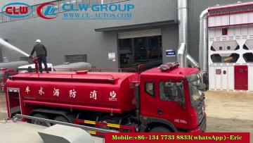 Dongfeng 6x4 water sprinkler fire truck