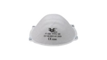 High Quality Skin Friendly Protective Dust Proof Collapse Cup Shaped CE FFP2 Disposable Dust Mask With Stapled Rubber Straps1